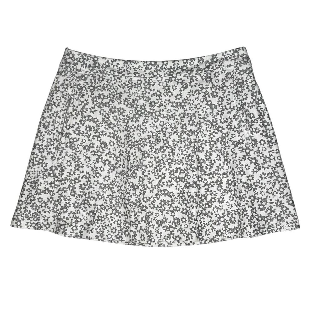 G/FORE Golf Floral Mini Skirt Size Large